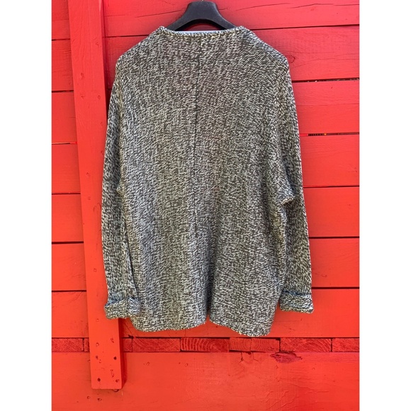 Olive Green Sweater Cardigan - Picture 2 of 3